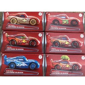 2017 Disney Pixar Cars LIGHTNING McQUEEN Boxed Set